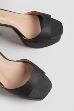 Wholesale ✔️ Karen Millen 70's Platform 🩴 Sandal 😀 -Karen Millen Shoes Shop akk03622 black xl 2