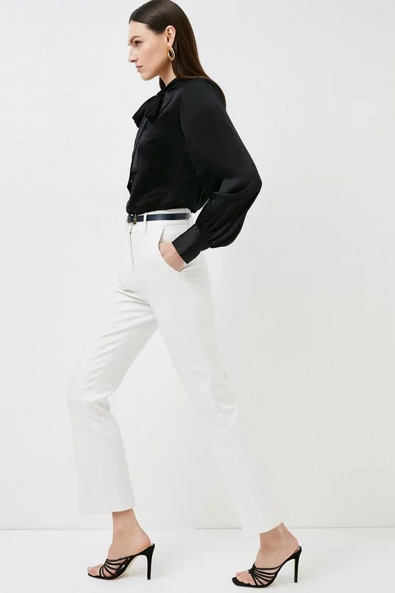 Discount ❤️ Karen Millen Crystal Embellished Strappy Suede Mule 🥰 1 Discount ❤️ Karen Millen Crystal Embellished Strappy Suede Mule 🥰