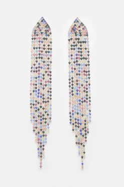 Coupon 🤩 Karen Millen Diamante Statement Earrings 💯 -Karen Millen Shoes Shop akk95848 silver xl 1 1