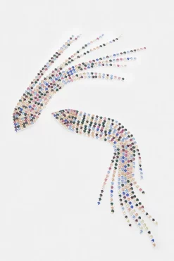 Coupon 🤩 Karen Millen Diamante Statement Earrings 💯 -Karen Millen Shoes Shop akk95848 silver xl 3 1