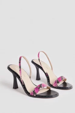 Cheap 😍 Karen Millen Studded Sole Leather Slingback 👏 -Karen Millen Shoes Shop bkk00216 berry xl 3