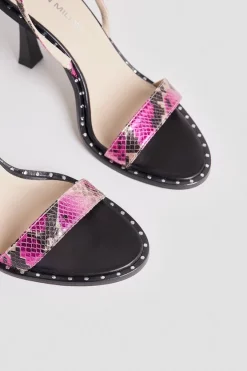 Cheap 😍 Karen Millen Studded Sole Leather Slingback 👏 -Karen Millen Shoes Shop bkk00216 berry xl 4