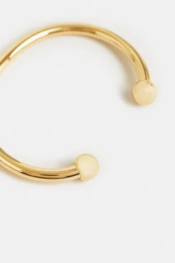 Top 10 🔔 Karen Millen Gold Plated Ball Cuff Bangle 🤩 -Karen Millen Shoes Shop bkk00852 gold xl 3