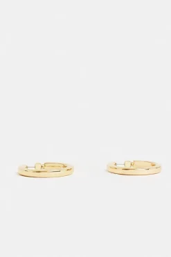 Coupon 🥰 Karen Millen Chunky Hoops 🛒 -Karen Millen Shoes Shop bkk00853 gold xl 2