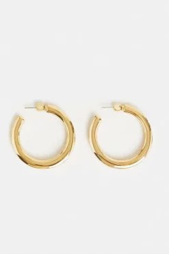 Coupon 🥰 Karen Millen Chunky Hoops 🛒 -Karen Millen Shoes Shop bkk00853 gold xl 3