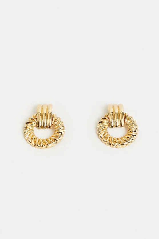 Brand new βοΈ Karen Millen Gold Plated Twisted Earrings π 2 Brand new βοΈ Karen Millen Gold Plated Twisted Earrings π - Image 2
