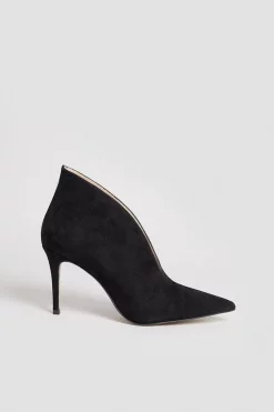 Outlet 🥰 Karen Millen Premium Suede Point Ankle Boot ⌛