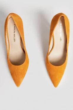 Flash Sale ⌛ Karen Millen Leather Court 👟 Shoe 👍 -Karen Millen Shoes Shop bkk01602 tan xl 5