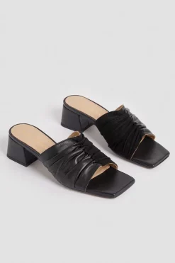 Top 10 π€© Karen Millen Leather Low Block Ruched Mule π 11 Top 10 π€© Karen Millen Leather Low Block Ruched Mule π -Karen Millen Shoes Shop bkk01733 black xl 3