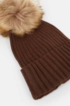 Best Pirce π Karen Millen Cashmere Blend Ribbed Pom Hat π€© 6 Best Pirce π Karen Millen Cashmere Blend Ribbed Pom Hat π€© -Karen Millen Shoes Shop bkk03041 choc20brown xl 2