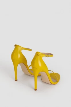 Cheap 🛒 Karen Millen Leather Low Cut 2 Strap 🩴 Sandal ⭐ -Karen Millen Shoes Shop bkk03284 lime xl 2