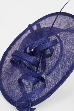 Outlet 🥰 Karen Millen Spiral Trim Disc Fascinator 😍 -Karen Millen Shoes Shop bkk04447 cobalt xl 2