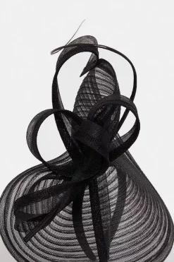 Buy 👏 Karen Millen Asymetric Braided Fascinator 👏 -Karen Millen Shoes Shop bkk04463 black xl 2