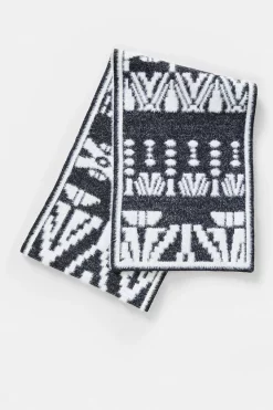 Outlet ⭐ Karen Millen Fairisle Knit Eyelash Detail Scarf 😀 -Karen Millen Shoes Shop bkk05043 mono xl 1