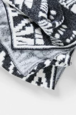 Outlet ⭐ Karen Millen Fairisle Knit Eyelash Detail Scarf 😀 -Karen Millen Shoes Shop bkk05043 mono xl 3