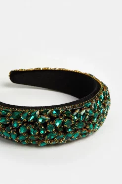 Outlet 🔥 Karen Millen Embellished Detail Headband 😀 -Karen Millen Shoes Shop bkk05953 green xl 2