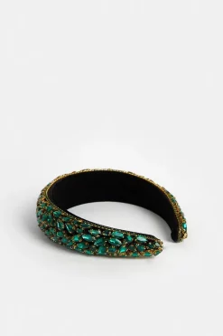 Outlet 🔥 Karen Millen Embellished Detail Headband 😀 -Karen Millen Shoes Shop bkk05953 green xl 3