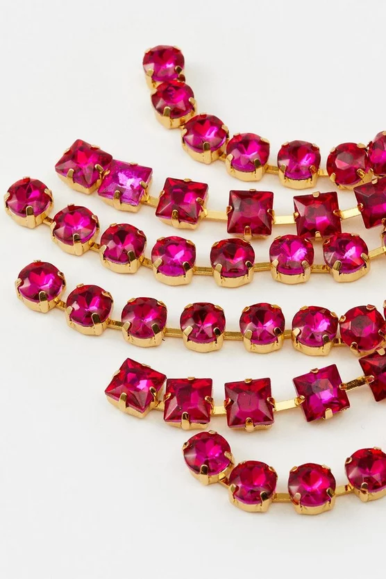 Best reviews of π Karen Millen Gold Plated Diamante Hanging Earrings βοΈ 4 Best reviews of π Karen Millen Gold Plated Diamante Hanging Earrings βοΈ - Image 4