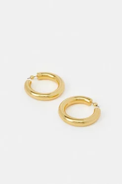 Deals 😉 Karen Millen Gold Plated Timeless Hoop Earrings 🎉 -Karen Millen Shoes Shop bkk06205 gold xl 2