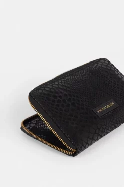 Hot Sale ⭐ Karen Millen Large Leather Purse ❤️ -Karen Millen Shoes Shop bkk07328 black20croc xl 2