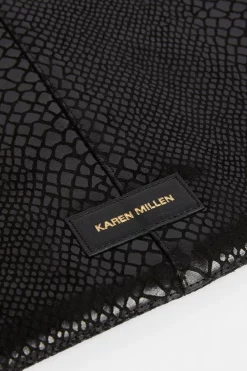 Brand new 🔔 Karen Millen Leather Laptop Case ❤️ -Karen Millen Shoes Shop bkk07329 black20croc xl 2