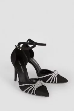 Cheapest π₯ Karen Millen Satin Diamante Knot Stiletto Heel π 8 Cheapest π₯ Karen Millen Satin Diamante Knot Stiletto Heel π -Karen Millen Shoes Shop bkk07354 black xl 2