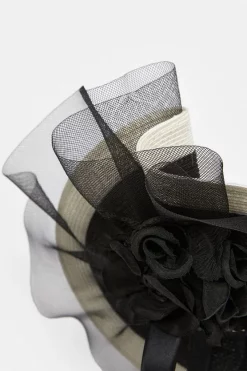 Brand new 🔔 Karen Millen Flower & Frill Detail Headband Fascinator 😉 -Karen Millen Shoes Shop bkk07524 black xl 2