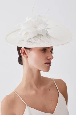 Flash Sale 🔔 Karen Millen Feather & Quill Disc Fascinator ✨