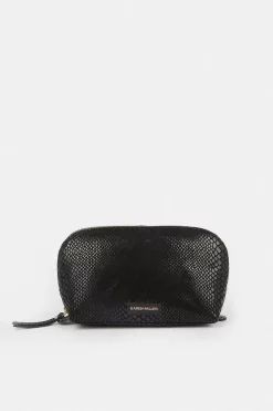 Top 10 🥰 Karen Millen Large Leather Make Up Bag ⌛ -Karen Millen Shoes Shop womens black large leather make up bag 1