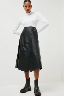 Deals 🔔 Karen Millen Leather Contrast Sole Chelsea Ankle Boot 💯 -Karen Millen Shoes Shop womens black leather contrast sole chelsea ankle boot