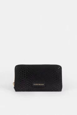 Hot Sale ⭐ Karen Millen Large Leather Purse ❤️ -Karen Millen Shoes Shop womens black20croc large leather purse