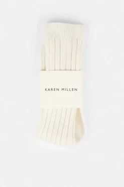 Best reviews of ⭐ Karen Millen Cashmere Blend Slouchy Sock ⭐ -Karen Millen Shoes Shop womens ivory cashmere blend slouchy sock