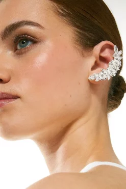 Hot Sale 🔥 Karen Millen Silver Plated Ear Cuff Set 🎉 -Karen Millen Shoes Shop womens silver silver plated ear cuff set